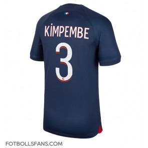 Paris Saint-Germain Presnel Kimpembe #3 Replika Hemmatröja 2023-24 Kortärmad